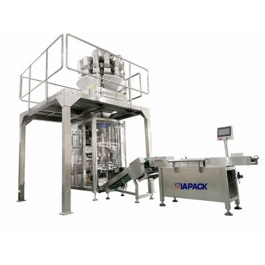 Máquina envasadora Automaitc VFFS para alimentos conxelados