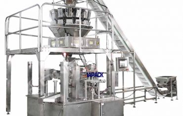 Bolsa rotativa automática doy con máquina de selado de cremalleira