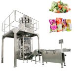 Máquina de envasado ZL720 VFFS con pesadora de cabezas múltiples para alimentos conxelados