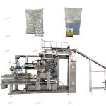 Automatic seconday bagging machine (small pouches into big bag )