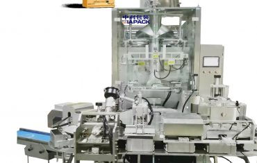 Máquina automática de envasado ao baleiro de bolsa modelo triangular para café en po