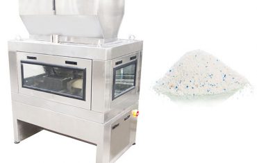 Máquina pesadora lineal de dobre cabeza para produtos granulares