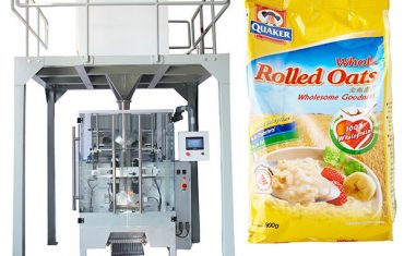Pesadora lineal de máquina de envasado automático de harina de avena