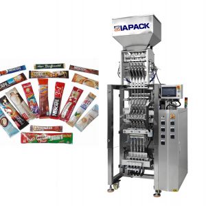 Máquina de envasado en po de bolsas de varios carriles da serie ZL