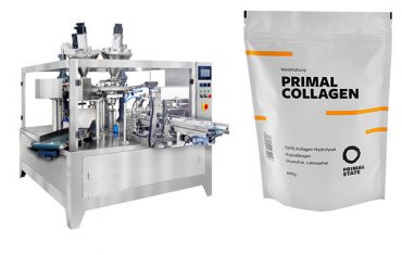 Máquina automática de envasado de po para doy bag con cremalleira