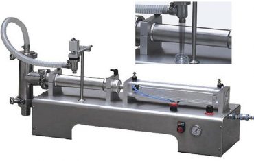 líquido de recheo de pistón de cabeza simple