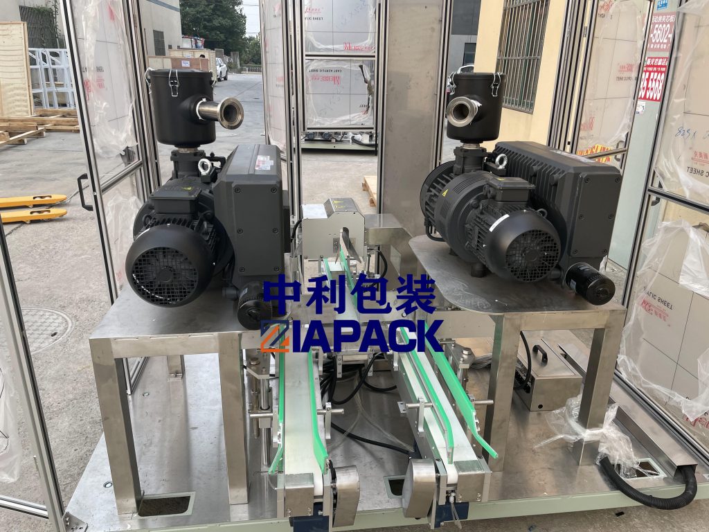 Máquina de envasado ao baleiro parte 3