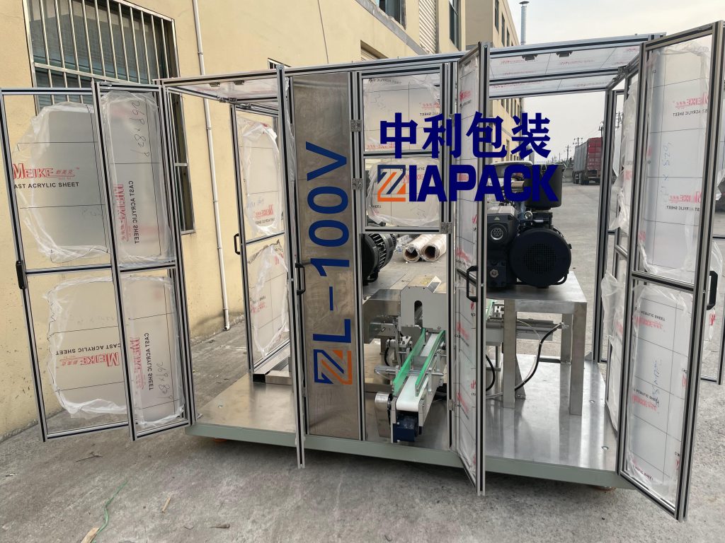 Máquina de envasado ao baleiro parte 4