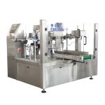 Máquina de envasado de selado de recheo de apertura automática de bolsas rotativas