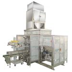 Máquina de envasado automática de bolsas tecidas de PP Autoamtic ZLCK-25 para fertilizante de 25-50 kg