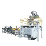 Máquina automática de ensacado de bolsas tecidas en po modelo ZL25F
