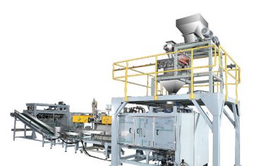 Máquina automática de ensacado de bolsas tecidas en po modelo ZL25F