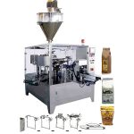 Máquina automática de envasado de bolsas con cremalleira prefabricada