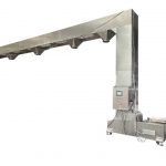 Elevador de alimentación de baldes de varios puntos de recheo