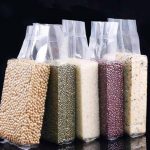 Máquina automática de envasado de bolsas ao baleiro de ladrillos en po